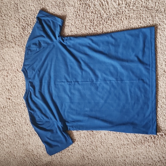Blue Gym Mode On Men's Tee - Picture 6 of 7